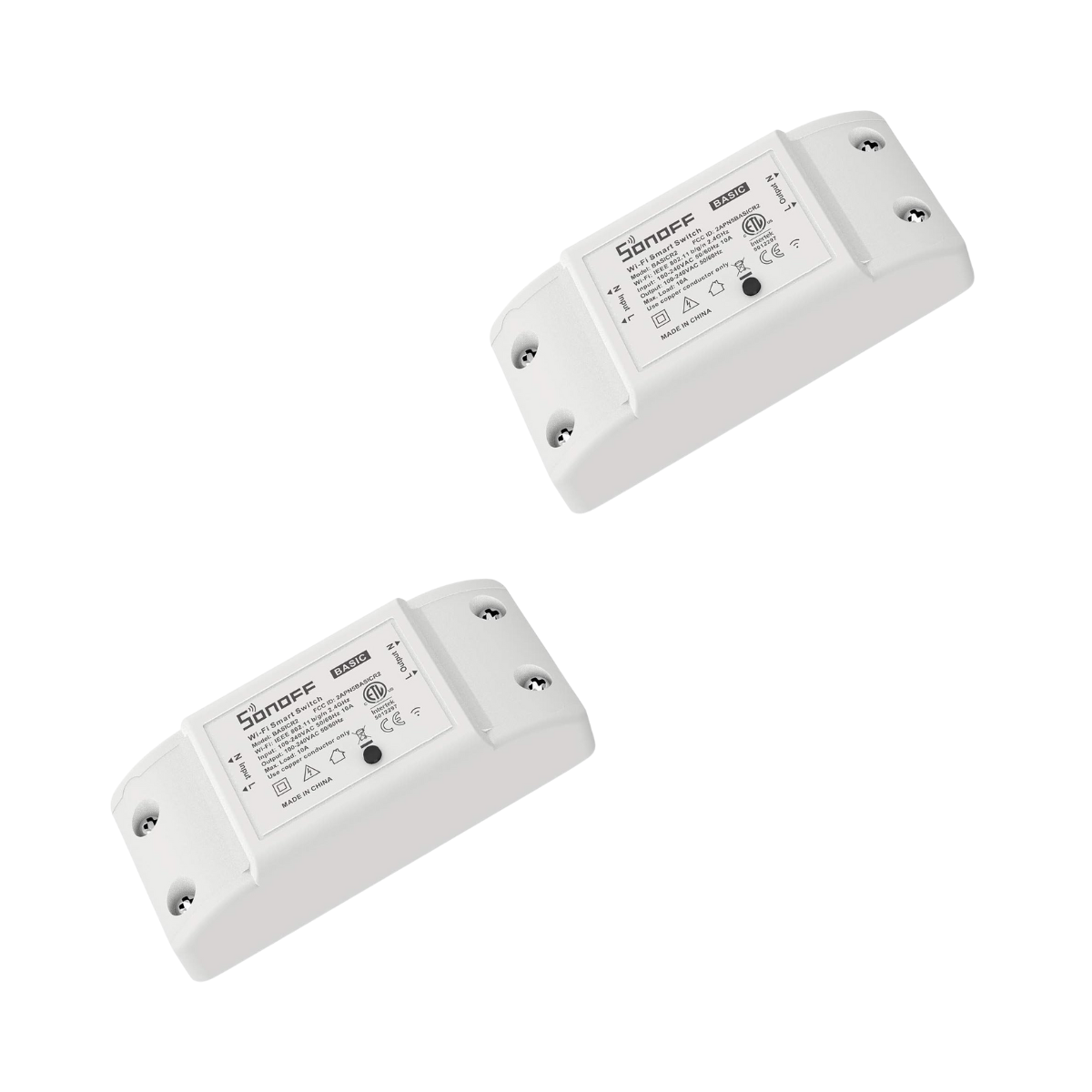 SONOFF Basic R2 Smart WiFi Light Switch – 10A