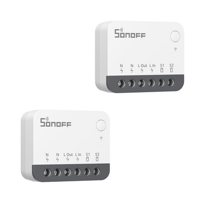 SONOFF ZBMINIR2 ZigBee Smart Light Switch – Requires Neutral Wire & Zigbee Hub