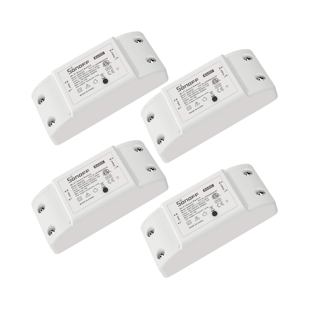 SONOFF Basic R2 Smart WiFi Light Switch – 10A
