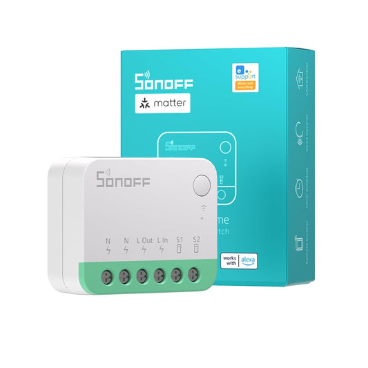 SONOFF MINIR4M 10A Matter Smart Switch – Universal DIY Module | Neutral Wire Required