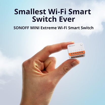 SONOFF MINIR4 Smart WiFi Light Switch – Universal DIY Module with ESP32 | Remote App Control