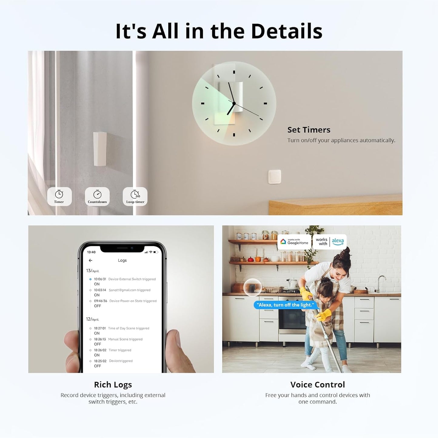 SONOFF MINIR4M 10A Matter Smart Switch – Universal DIY Module | Neutral Wire Required
