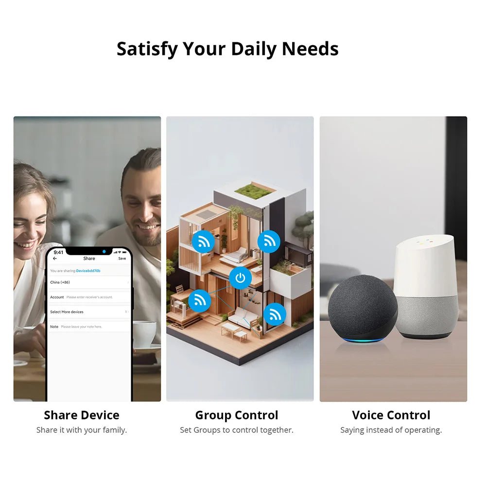 SONOFF BASICR4 WiFi Smart Switch – Remote & Voice Control, Works with Alexa & Google Home