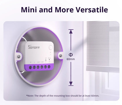 SONOFF MINI-RBS Smart Curtain Roller Shutter Switch