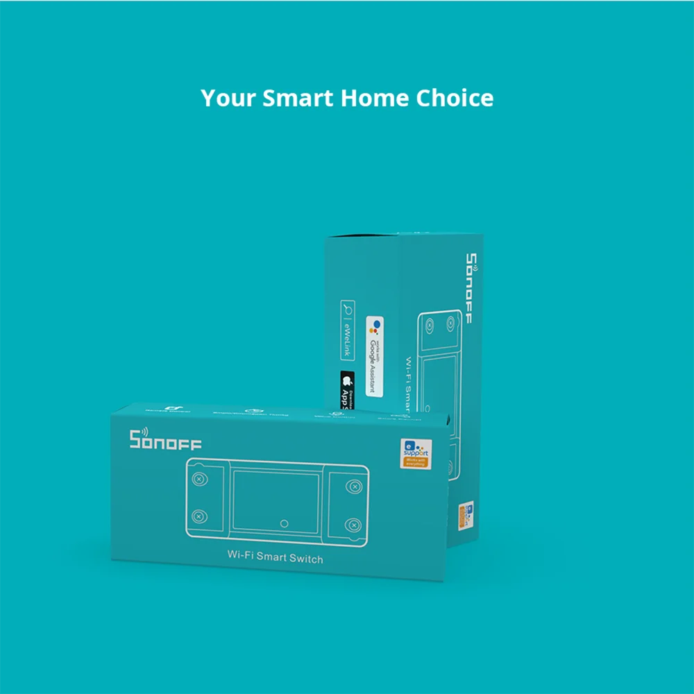 SONOFF BASICR4 WiFi Smart Switch – Remote & Voice Control, Works with Alexa & Google Home