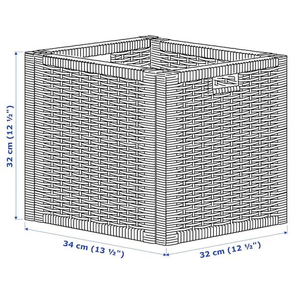 Basket – Rattan (32x34x32 cm)