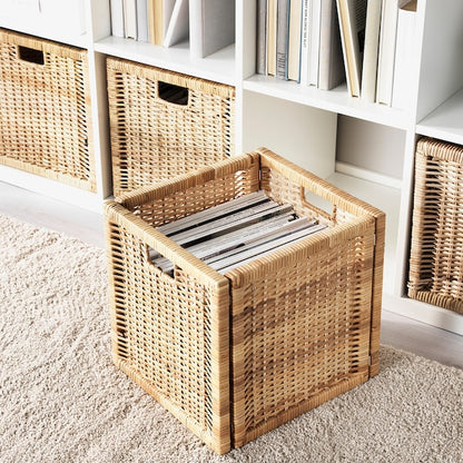 Basket – Rattan (32x34x32 cm)