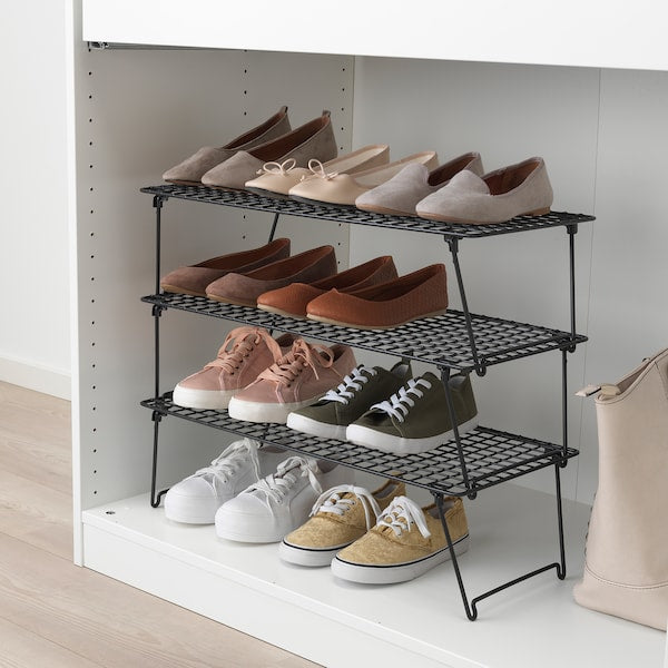 Grey Shoe Rack – 58x27x17 cm