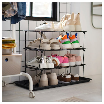 Grey Shoe Rack – 58x27x17 cm