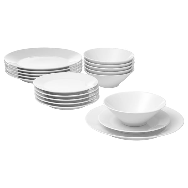 18-Piece Service – White