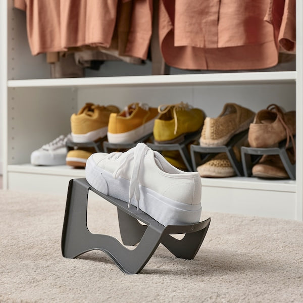 Grey Shoe Organizer – 14x14x24 cm