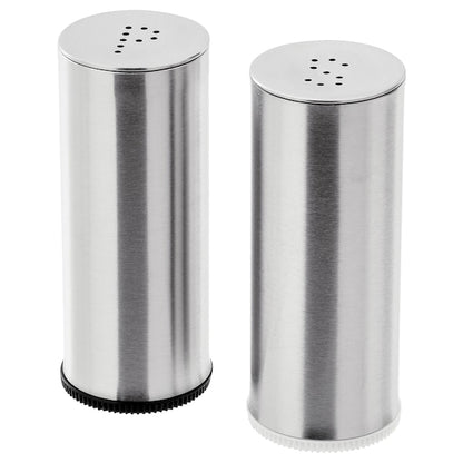 Salt/Pepper Shaker Set – Stainless Steel (Set of 2)