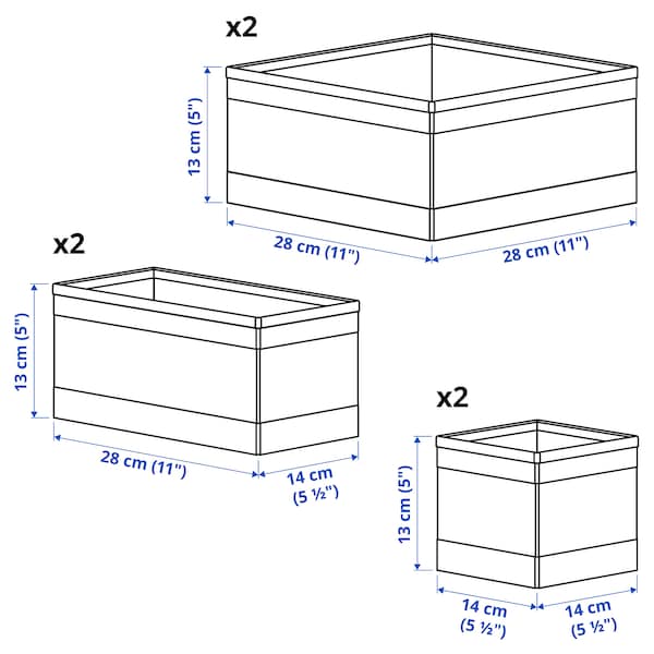 Box Set (6-Piece) – White