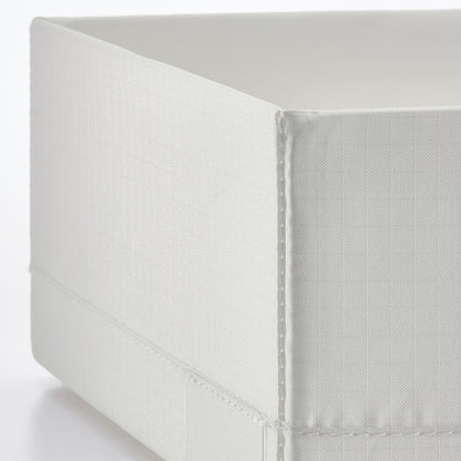 White Storage Box with Compartments – 20x34x10 cm