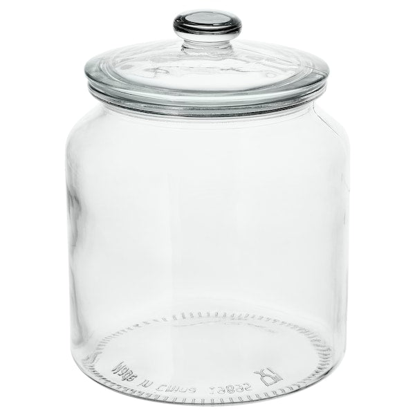 Jar with Lid – Clear Glass (1.9 L)